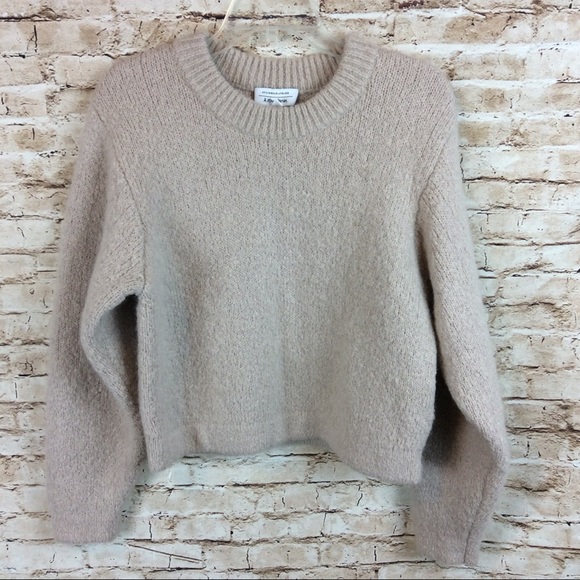 & Other Stories Sweaters - & Other Stories Fuzzy Cropped Sweater Wool Mohair